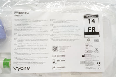 Vyaire CSC114 AirLife Closed Suction Cath. 14Fr